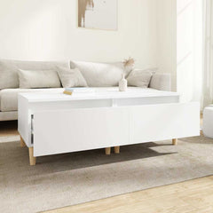 vidaXL Side Tables 2 pcs White 50x46x35 cm Engineered Wood 3