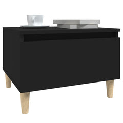 vidaXL Side Tables 2 pcs Black 50x46x35 cm Engineered Wood 5