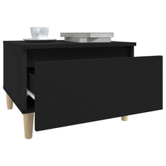vidaXL Side Tables 2 pcs Black 50x46x35 cm Engineered Wood 6