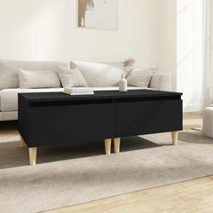 vidaXL Side Tables 2 pcs Black 50x46x35 cm Engineered Wood 1