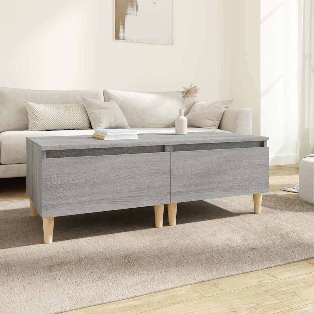 vidaXL Side Tables 2 pcs Grey Sonoma 50x46x35 cm Engineered Wood 1