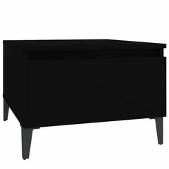vidaXL Side Tables 2 pcs Black 50x46x35 cm Engineered Wood 6