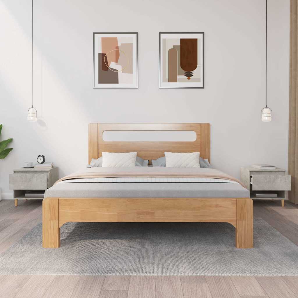 vidaXL Bedside Tables 2 pcs Concrete Grey 50x46x50 Engineered Wood 3