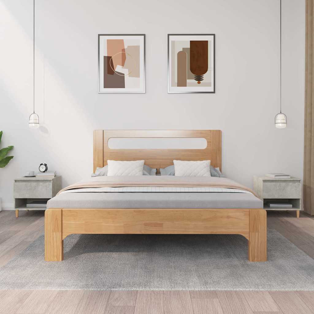 vidaXL Bedside Tables 2 pcs Concrete Grey 50x46x50 Engineered Wood 1