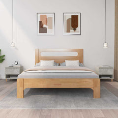 vidaXL Bedside Tables 2 pcs Concrete Grey 50x46x50 Engineered Wood 1