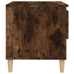 vidaXL Bedside Tables 2 pcs Smoked Oak 50x46x50 Engineered Wood 6