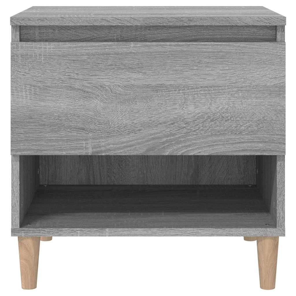 vidaXL Bedside Tables 2 pcs Grey Sonoma 50x46x50 Engineered Wood 5