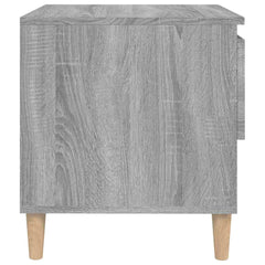 vidaXL Bedside Tables 2 pcs Grey Sonoma 50x46x50 Engineered Wood 6
