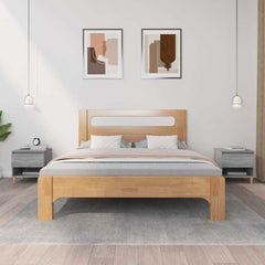 vidaXL Bedside Tables 2 pcs Grey Sonoma 50x46x50 Engineered Wood 1