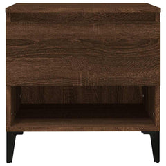 vidaXL Side Table Brown Oak 50x46x50 cm Engineered Wood 6