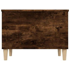 vidaXL Coffee Table Smoked Oak 60x44,5x45 cm Engineered Wood 5
