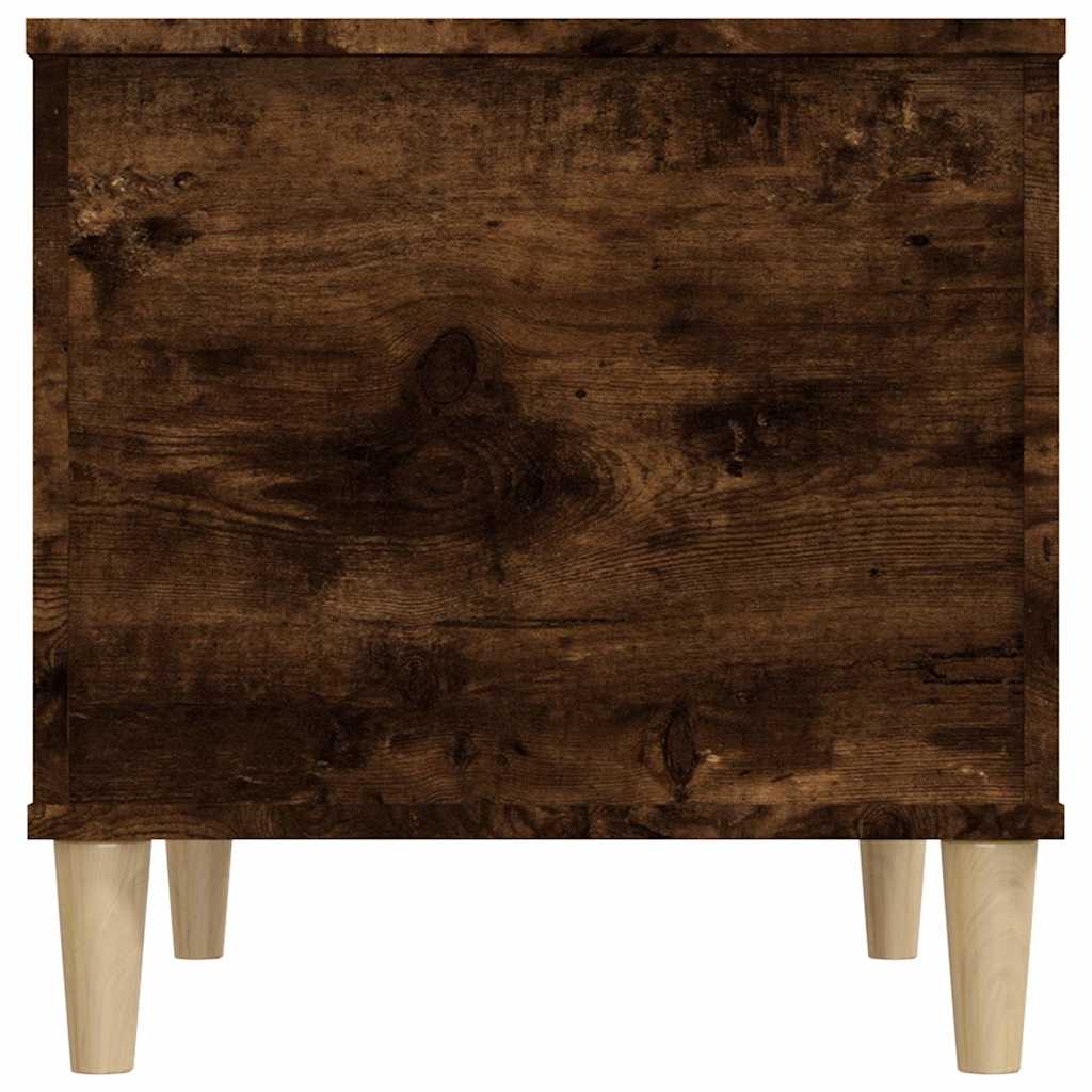 vidaXL Coffee Table Smoked Oak 60x44,5x45 cm Engineered Wood 6