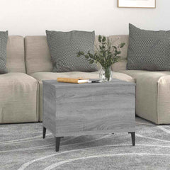 vidaXL Coffee Table Grey Sonoma 60x44,5x45 cm Engineered Wood 3