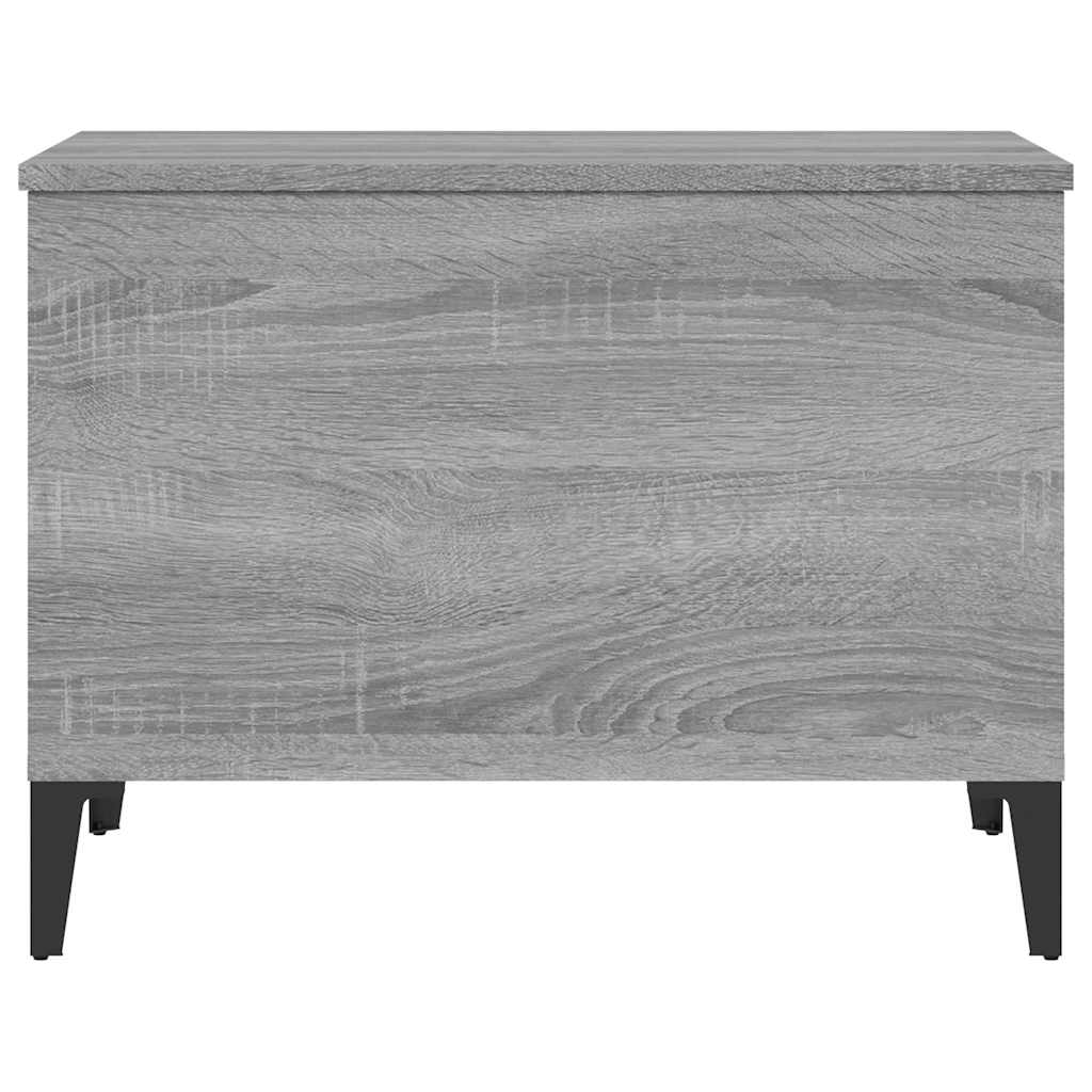 vidaXL Coffee Table Grey Sonoma 60x44,5x45 cm Engineered Wood 5