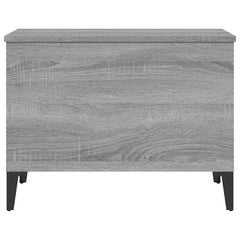 vidaXL Coffee Table Grey Sonoma 60x44,5x45 cm Engineered Wood 5