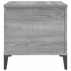 vidaXL Coffee Table Grey Sonoma 60x44,5x45 cm Engineered Wood 6