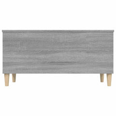 vidaXL Coffee Table Grey Sonoma 90x44,5x45 cm Engineered Wood 5