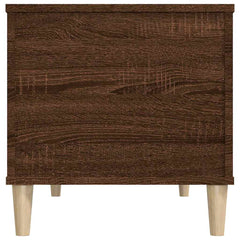 vidaXL Coffee Table Brown Oak 90x44,5x45 cm Engineered Wood 6
