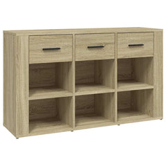 Sideboard 100x30x59,5 cm Engineered Wood Sonoma oak
