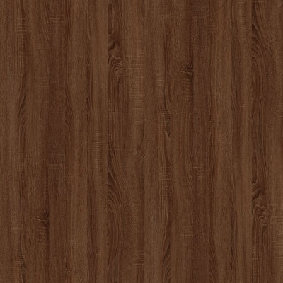 Sideboard Brown Oak 100x30x59.5 cm Engineered Wood