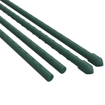 Garden Plant Stakes 30 pcs Green 150 cm Steel