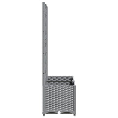 vidaXL Garden Planter Light Grey 80 x 40 x 136 cm 5