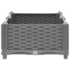vidaXL Raised Bed 80x40x23 cm Polypropylene 3