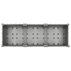 vidaXL Raised Bed 120x40x23 cm Polypropylene 4