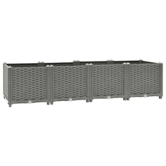 vidaXL Raised Bed 160x40x38 cm Polypropylene 1