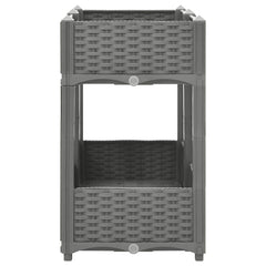 vidaXL Raised Bed 80x40x71 cm Polypropylene 3