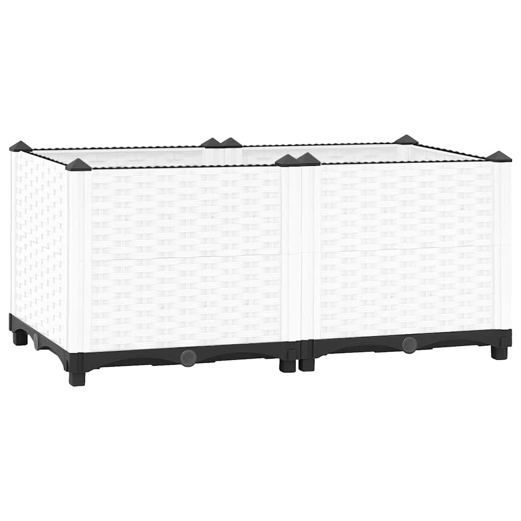vidaXL Raised Bed 80x40x38 cm Polypropylene 1