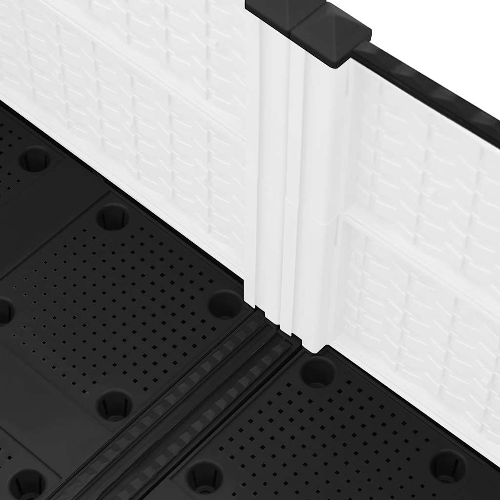 vidaXL Raised Bed 80x40x38 cm Polypropylene 6