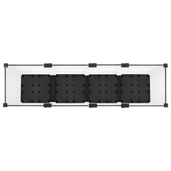 vidaXL Raised Bed 160x40x38 cm Polypropylene 4