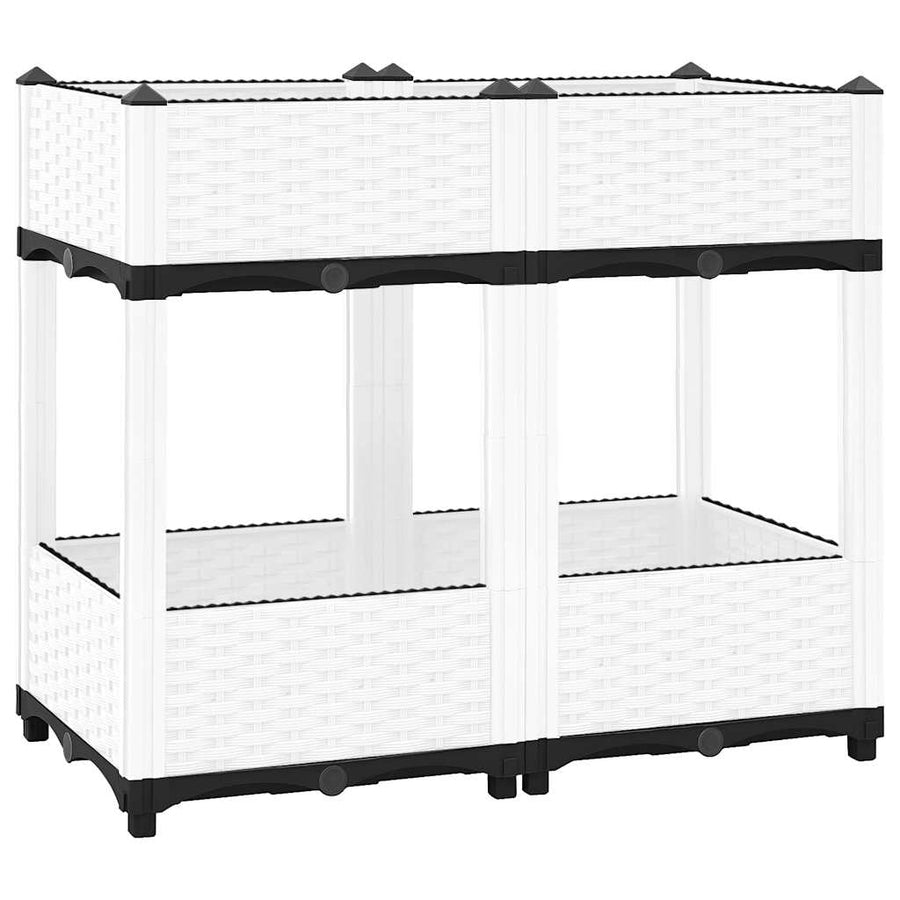 vidaXL Raised Bed 80x40x71 cm Polypropylene 1