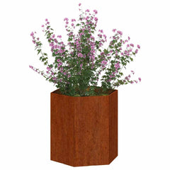 vidaXL Planter Rusty 40x40x45 cm Corten Steel 3