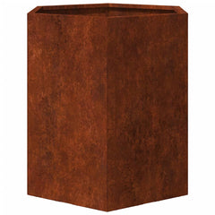 vidaXL Planter Rusty 40x40x45 cm Corten Steel 5