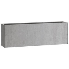 vidaXL Wall Planters 2 pcs Rusty Corten Steel 53x10x17 cm 4