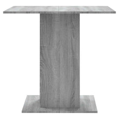 vidaXL Dining Table Grey Sonoma 80x80x75 cm Engineered Wood 5