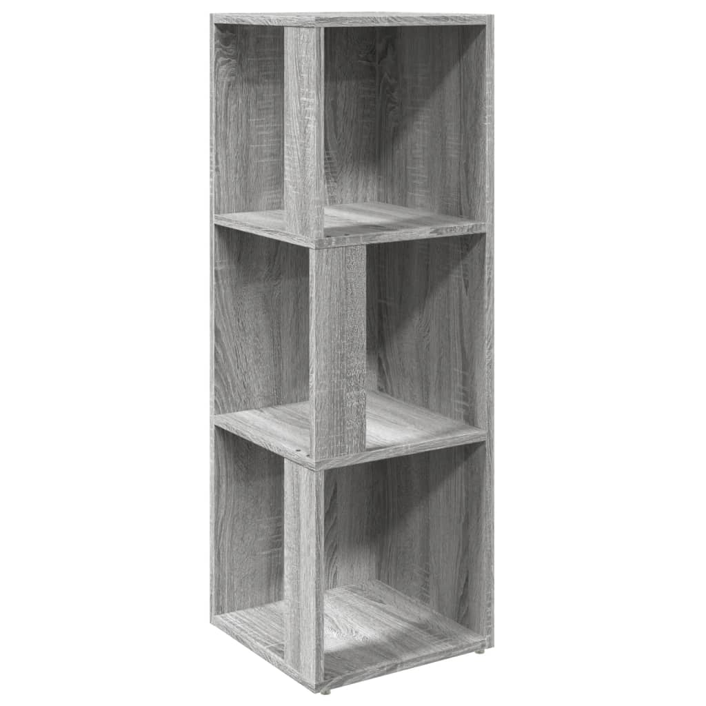 vidaXL Corner Cabinet Grey Sonoma 33x33x100 cm Engineered Wood 2