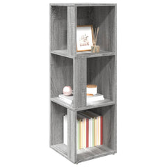 vidaXL Corner Cabinet Grey Sonoma 33x33x100 cm Engineered Wood 6