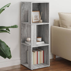 vidaXL Corner Cabinet Grey Sonoma 33x33x100 cm Engineered Wood 1