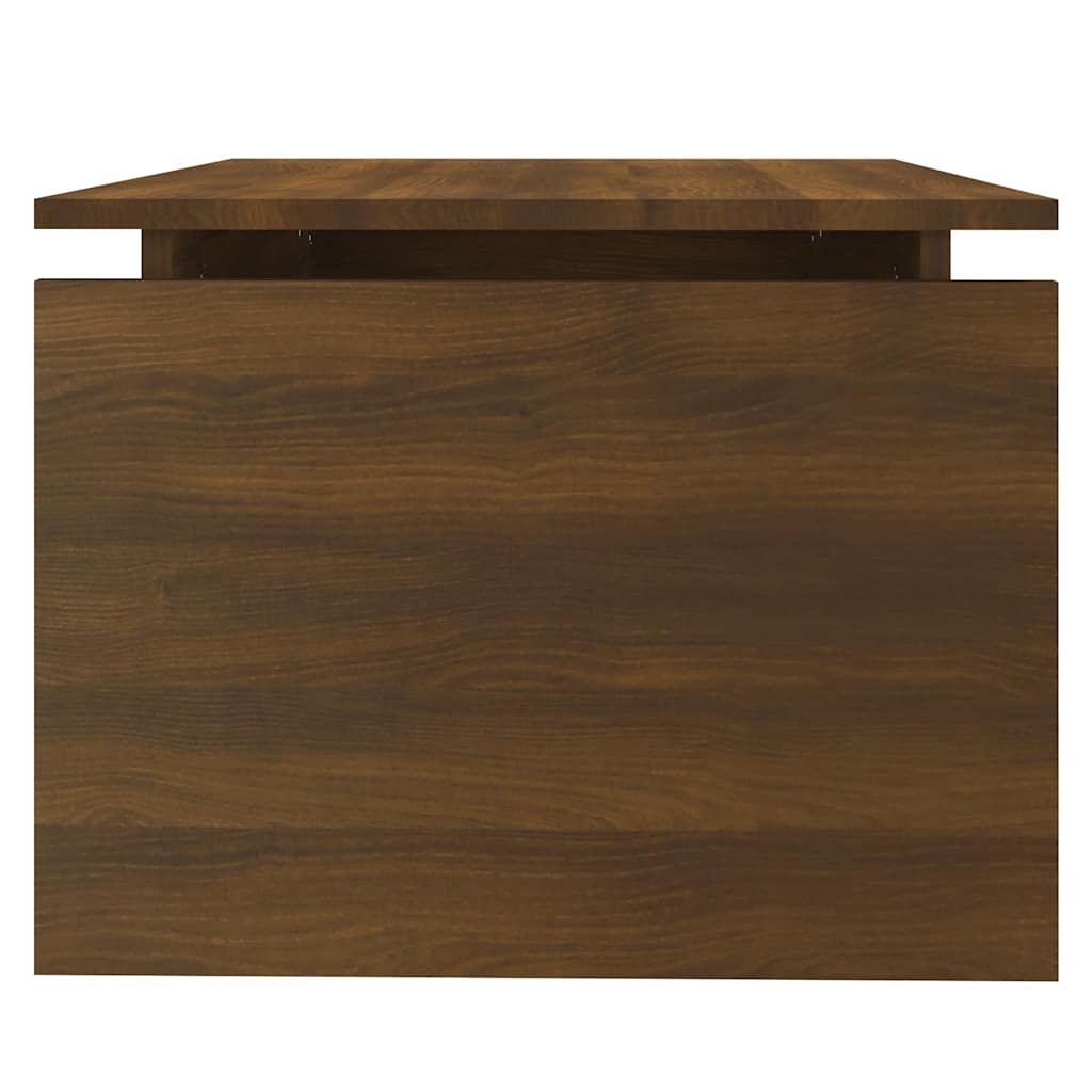 vidaXL Coffee Table | Brown Oak | Engineered Wood | 68 cm x 50 cm x 38 cm 5