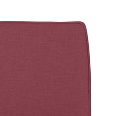 vidaXL Lounge Chair Wine Red 52x75x76 cm Fabric 6