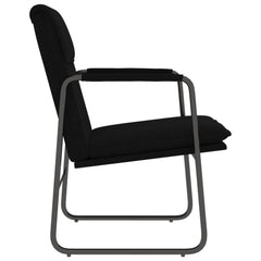 vidaXL Lounge Chair Black 55x64x80 cm Fabric 4