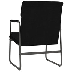 vidaXL Lounge Chair Black 55x64x80 cm Fabric 5