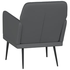 vidaXL Armchair Grey 61x78x80 cm Faux Leather 5