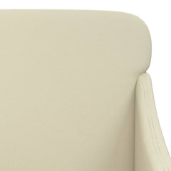 vidaXL Armchair Cream 63x76x80 cm Faux Leather 6