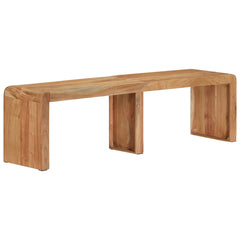 Bench Solid Acacia Wood 38 cm 45 cm 160 cm