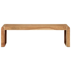 vidaXL TV Stand 110x33x33 cm Solid Wood Acacia 2