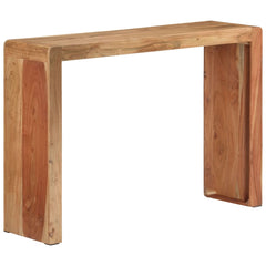 vidaXL Console Table 110x30x76 cm Solid Wood Acacia 1